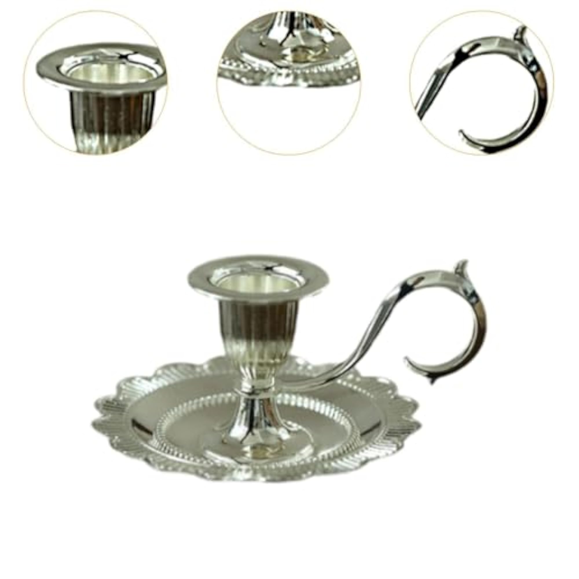 Taper Candle Holder Metal Candlestick for Tabletop